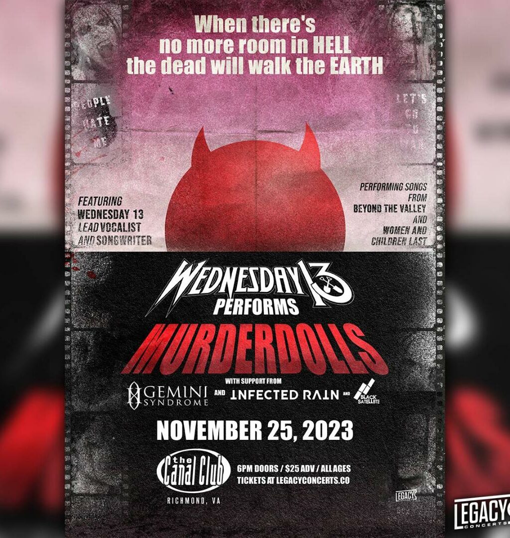Wednesday 13 performing MURDERDOLLS